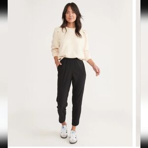 Marine‎ Layer Allison Elevated Basic Minimalist Pants, Medium